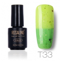 Гел Лак Термо 2в1 с Брокат 7ml T33 Rosalind